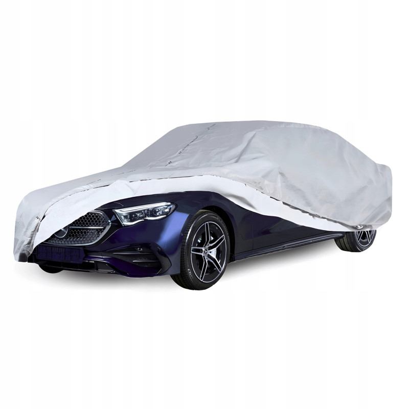 Pokrowiec na Samochód Sedan XL 505-530 Auto Plandeka Exclusive MIĘKKI Pasy