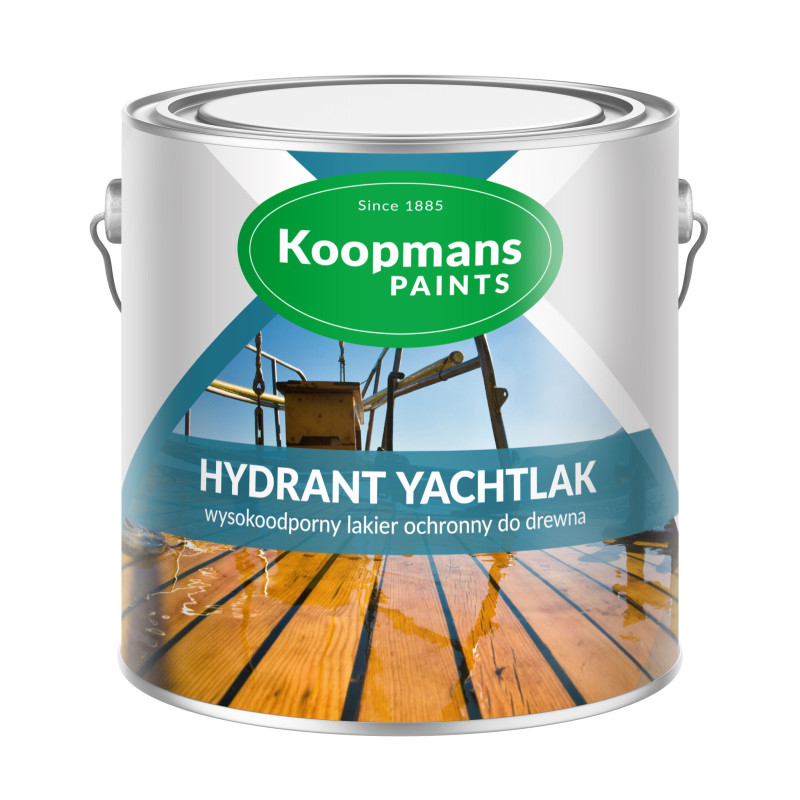 Hydrant Yachtlak wysokoodporny lakier ochronny do drewna (Bezbarwny)