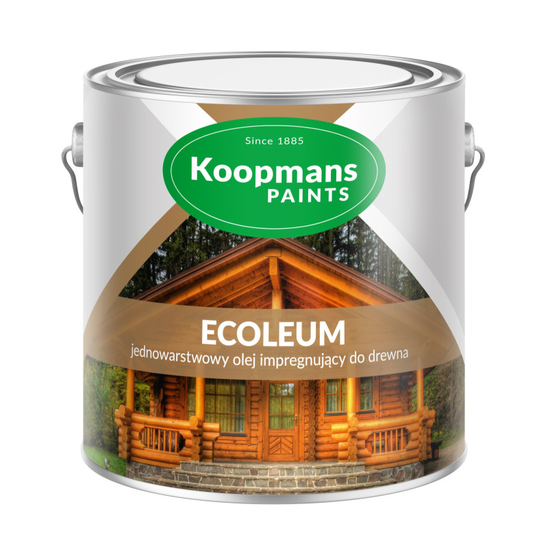 Ecoleum jednowarstwowy olej impregnujący do drewna (Bezbarwny UV)