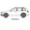 Pokrowiec na Samochód SUV/Minivan L2 480-505 Auto Plandeka Practic 3W Pasy